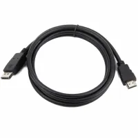 Кабель мультимедійний DisplayPort M to HDMI M 1.8m Cablexpert (CC-DP-HDMI-6) - 1
