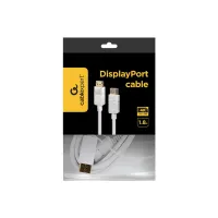 Кабель мультимедійний DisplayPort M to DisplayPort M 1.8m V1.2 Cablexpert (CC-DP2-6-W) - 2