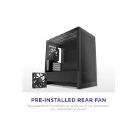 Корпус для ПК NZXT H3 Flow All Black (CC-H31FB-01) - 9
