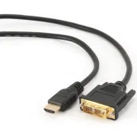 Кабель мультимедійний HDMI M to DVI M 1.8m 18+1pin Cablexpert (CC-HDMI-DVI-6) - 1