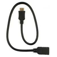 Кабель мультимедійний HDMI M to HDMI F 0.5m Cablexpert (CC-HDMI4X-0.5M) - 4