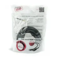 Кабель мультимедійний HDMI M to HDMI F 4.5m Cablexpert (CC-HDMI4X-15) - 2