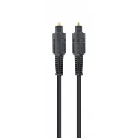 Кабель мультимедійний Optical Toslink 1.0m black Cablexpert (CC-OPT-1M) - 1