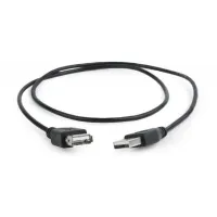 Дата кабель USB 2.0 AM/AF 0.75m Cablexpert (CC-USB2-AMAF-75CM/300-BK) - 1