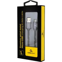 Дата кабель USB 2.0 AM to Micro 5P 1.0m Cablexpert (CC-USB2S-AMmBM-1M-BG) - 2