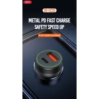Зарядний пристрій XO 1xUSB QC3.0 + 1xUSB-C PD18W black (CC33-BK) - 6