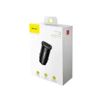 Зарядний пристрій Baseus Square metal A+A 30W Black (CCALL-DS01) - 4