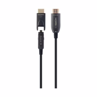 Кабель мультимедійний HDMI M to HDMI M 20.0m V2.0 AOC 4K60Hz gold Cablexpert (CCBP-HDMID-AOC-20M) - Image 2