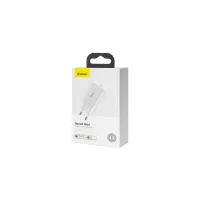 Зарядний пристрій Baseus Speed Mini Quick Charger White (CCFS-SN02) - 7