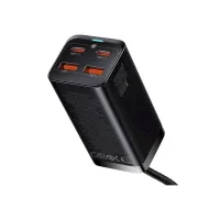 Зарядний пристрій Baseus 2xUSB-C 100W + 2xUSB GaN black (CCGP000101) - 5