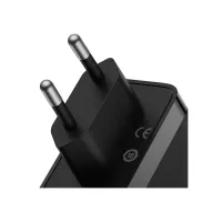 Зарядний пристрій Baseus 2xUSB-C 140W + 1xUSB GaN + cable USB-C to USB-C black (CCGP100201) - 5