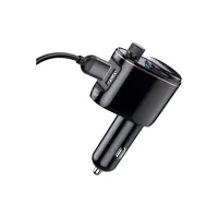 FM модулятор Baseus FM Launcher Locomotive 3.4 A 2 USB (CCHC000001) - 4