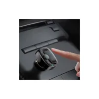 FM модулятор Baseus T Shaped S-09A 2 х USB Type-A, microSD Black (CCMT000001) - 8
