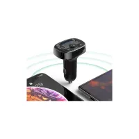 FM модулятор Baseus T Shaped S-09A 2 х USB Type-A, microSD Black (CCMT000001) - 10