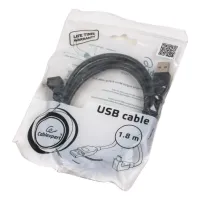 Дата кабель USB 2.0 AM to Micro 5P 1.8m 90° Cablexpert (CCP-mUSB2-AMBM90-6) - 3