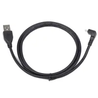 Дата кабель USB 2.0 AM to Micro 5P 1.8m 90° Cablexpert (CCP-mUSB2-AMBM90-6) - 1