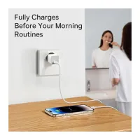 Зарядний пристрій Baseus Super Si quick charger IC 30W white (CCSUP-J02) - 12