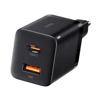 Зарядний пристрій Baseus Super Si Pro Quick Charger C+U 30W black (CCSUPP-E01) - 1