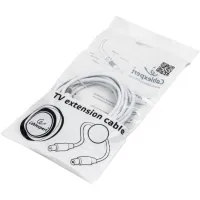 Кабель телевізійний 75 Ом 1.8m white Cablexpert (CCV-515-W) - 3