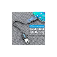 Перехідник OTG USB 3.1 AF to USB-C 0.15m black VENTION (CCVBB) - Зображення 5