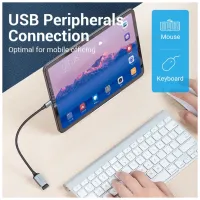 Переходник USB 3.0 Type-C to USB AF (OTG) 0.15m Aluminum Alloy VENTION (CCXHB) - Изображение 5