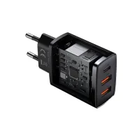 Зарядний пристрій Baseus Compact Quick Charger 2U+C (CCXJ-E01) - 4