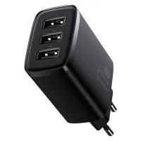 Зарядний пристрій Baseus Compact Charger 3U Black (CCXJ020101) - 4
