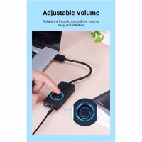 Звукова плата Vention Audio USB 3х3,5mm jack 0.15m Volume Control (CDRBB) - Image 12