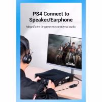 Звукова плата Vention Audio USB 3х3,5mm jack 0.15m Volume Control (CDRBB) - Image 9