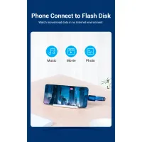 Перехідник USB 2.0 Type-C to USB AF (OTG) VENTION (CDTB0) - Зображення 4