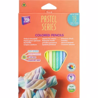 Карандаши цветные Cool For School Pastel Премиум 18 цветов (CF15185) - Image 1