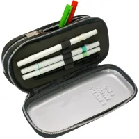 Пенал Cool For School 2 відділення Сірий (CF87185) - 2