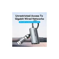 Переходник USB-C to RJ45 Ethernet 1000Mbps gray VENTION (CFQHB) - Изображение 4