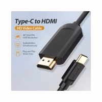 Кабель мультимедийный USB-C to HDMI M 1.5m black Vention (CGUBG) - Image 4