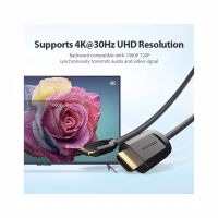 Кабель мультимедийный USB-C to HDMI M 1.5m black Vention (CGUBG) - Image 5