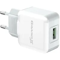Зарядний пристрій Grand-X USB 5V 2,1A White + cable USB -> micro USB, Cu (CH-03UMW) - 2