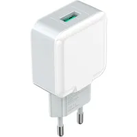 Зарядний пристрій Grand-X USB 5V 2,1A White + cable USB -> micro USB, Cu (CH-03UMW) - 4