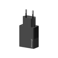 Зарядний пристрій Grand-X 5V 2.1A USB Black (CH-15B) - 2