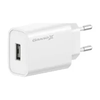 Зарядний пристрій Grand-X CH-550W Quick Charge USB QC3.0 White (CH-550W) - 2