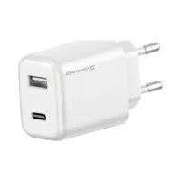 Зарядний пристрій Grand-X CH-890 Fast Charge 1xUSB-C PD20W + 1xUSB QC4.0 + AFC SCP FCP Black (CH-890) - Зображення 1