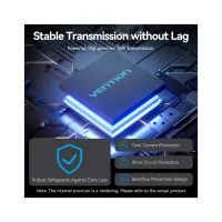 Концентратор Vention USB to 4xUSB 3.2 Gen2 + USB-C 10Gbps 0.15m black (CHOBB) - Изображение 6