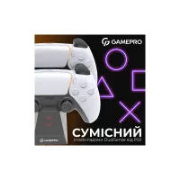 Зарядний пристрій GamePro CHS420B Для геймпадів DualSense PS5 Black (CHS420B) - 6