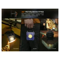 Ліхтар Fenix CL27R темно-блакитний (CL27R-Blue) - 5