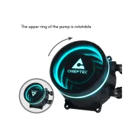 Система рідинного охолодження Chieftec Iceberg 240 DARK (CLC-240-BLK) - 10