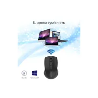 Мишка Promate Clix-8 Wireless Black (clix-8.black) - 7