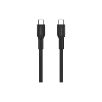 Дата кабель USB-C to USB-C 1.0m OnWire 60CL C-C 60W COLOR Braided 1m Black Canyon (CND-CCAP60AB10B) - 3