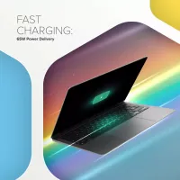 Зарядний пристрій Canyon HEXAGON 65 GaN 65W 2xPD 1xQC EU White (CND-CHAHEX65W) - Зображення 9