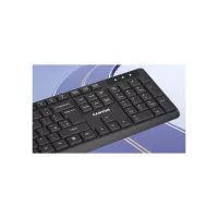 Клавіатура Canyon KB-W01 Water resistant Wireless UA Black (CNE-CKEYW01) - 5
