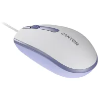 Мышка Canyon M-10 USB White Lavender (CNE-CMS10WL) - Изображение 3