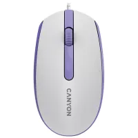 Мышка Canyon M-10 USB White Lavender (CNE-CMS10WL) - Изображение 1